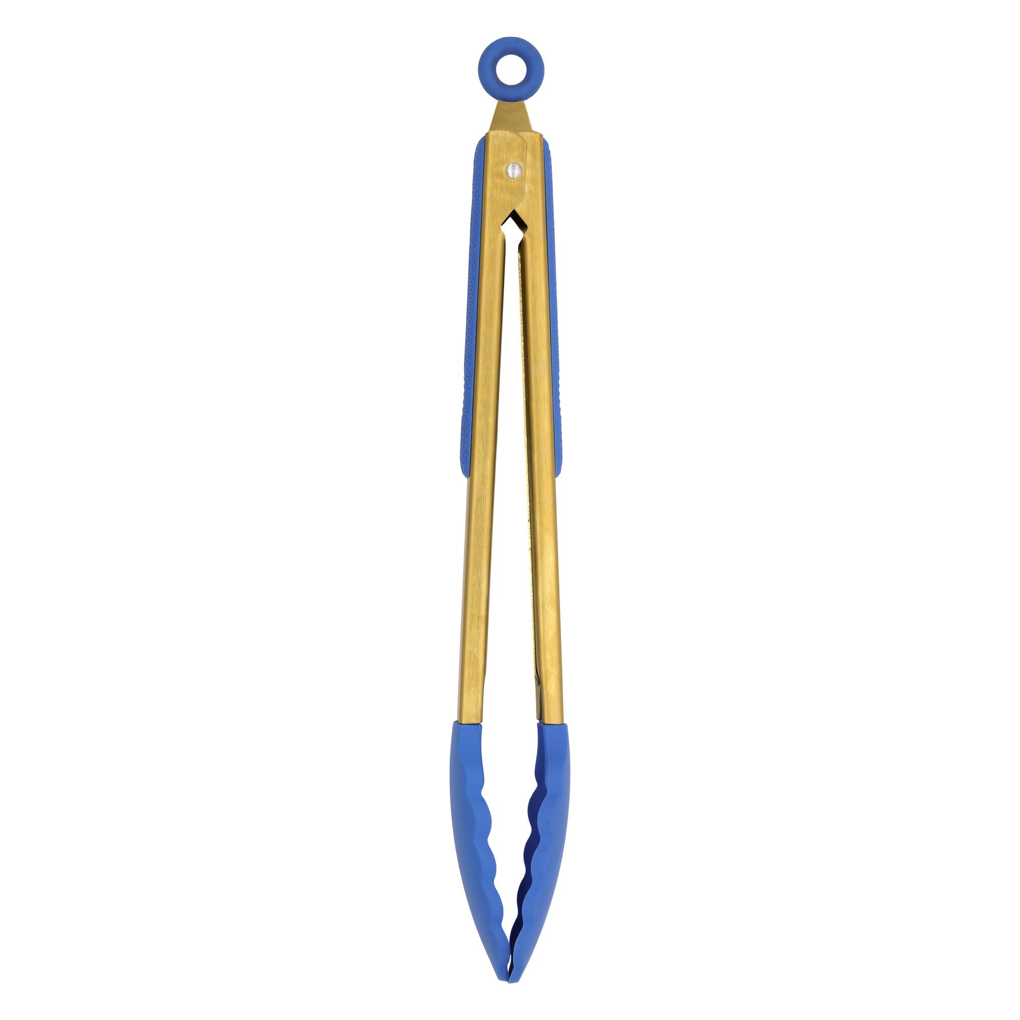 Jonathan Adler x Michaels 12" Blue Serving Tongs